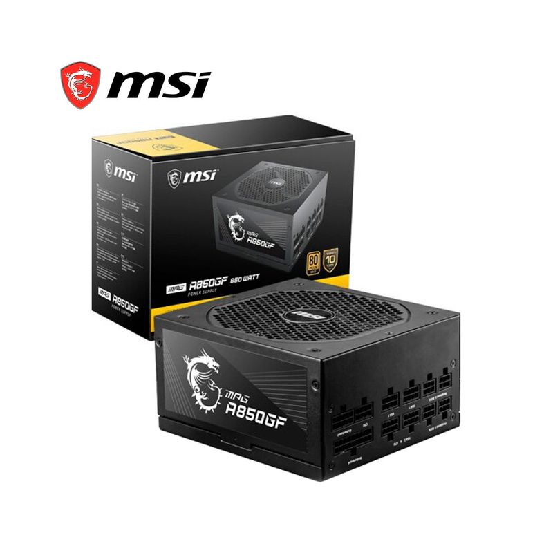 MSI - FUENTE DE PODER MSI MPG A750GF 750W 80 PLUS GOLD MODULAR