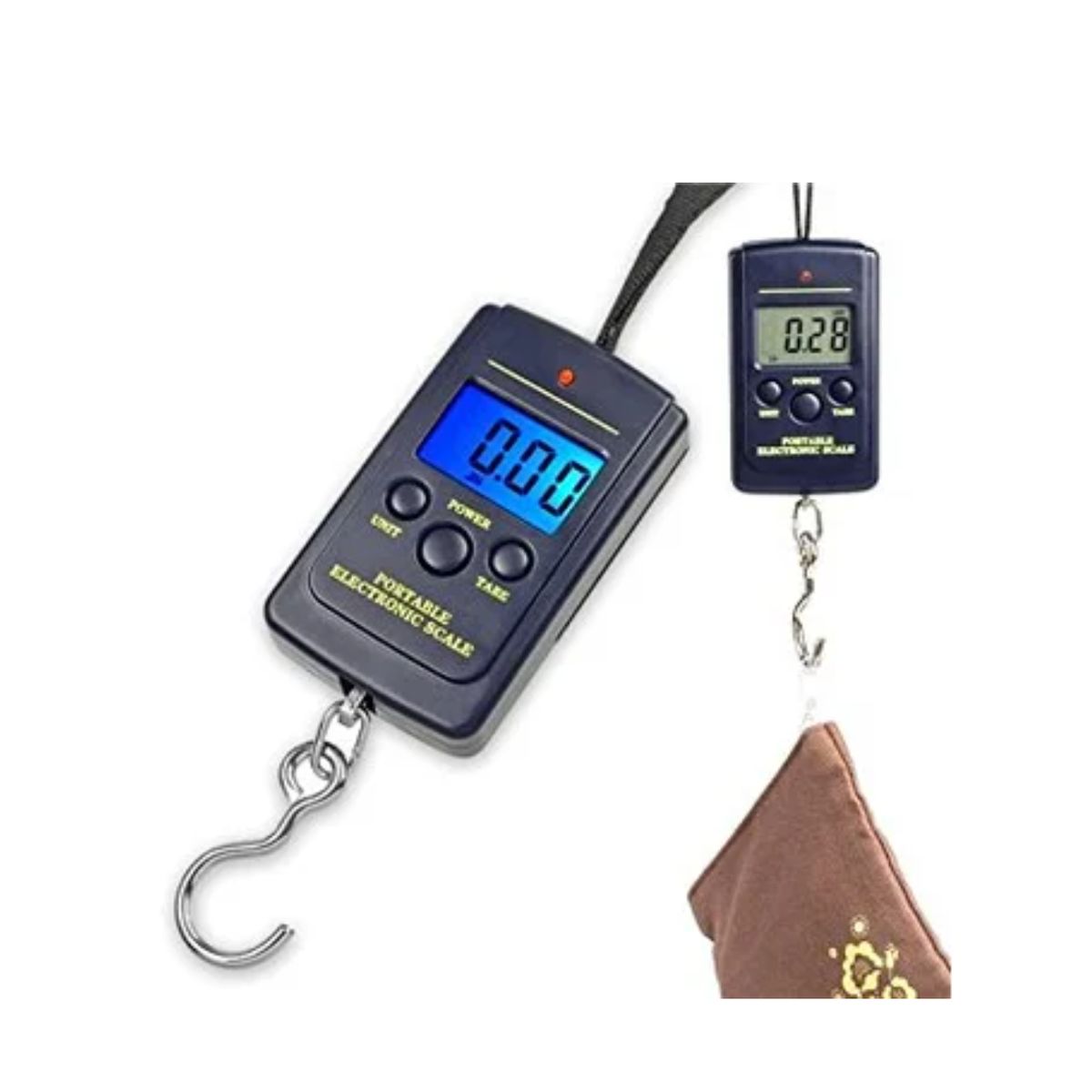 GENERICO - Balanza De Mano Digital Lcd 40kg Bascula Profesional Maletas