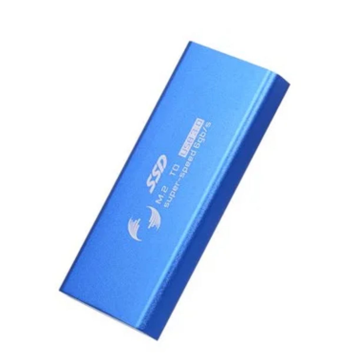 GENERICO - Adaptador Convertidor Case Ssd Mini M.2 Ngff Sata A Usb 3.0 - Azul