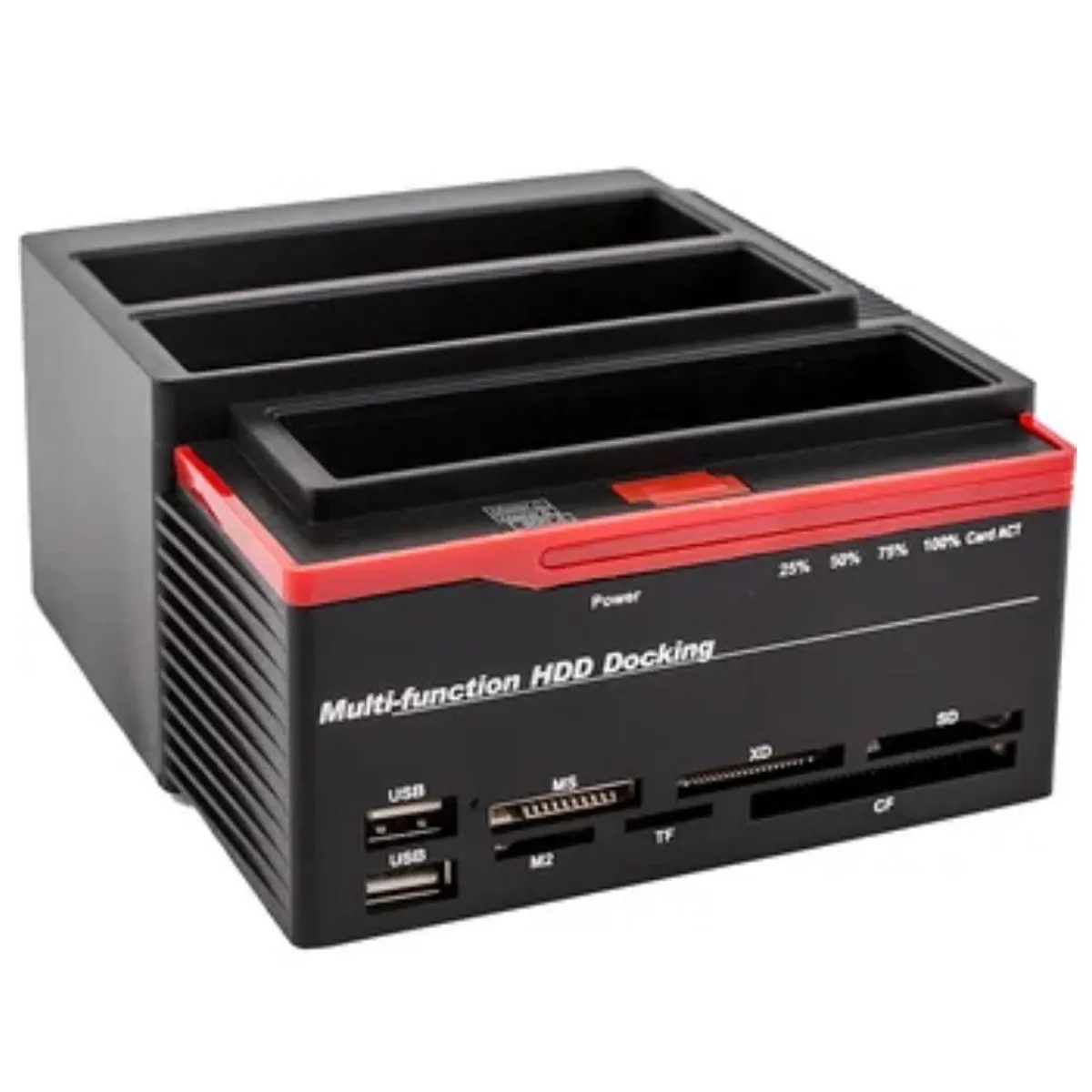GENERICO - Hdd Docking Station Triple 2.5 3.5 Ide Sata Usb 3.0 Ms Sf/md