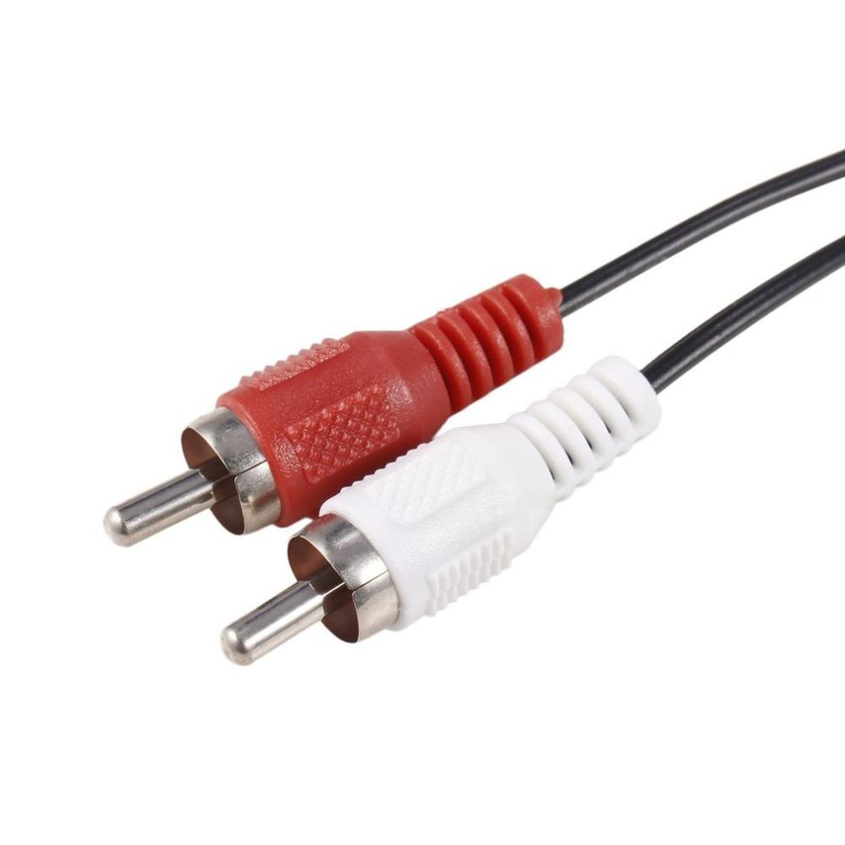 GENERICO - Cable Plug 3.5mm TRS a 2 RCA Macho 5 Metros TRAUTECH