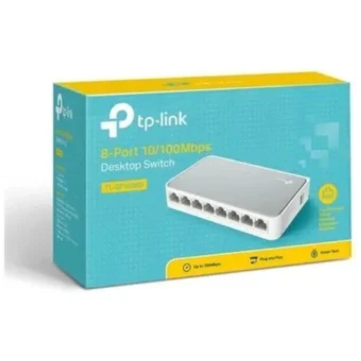 TP LINK - Switch Tp-link Tl-sf1008d - 8 Puertos 10/100 Mbps rj45 cat5 cat6