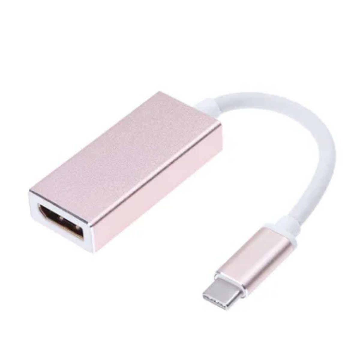 GENERICO - Adaptador Convertidor Usb C Tipo C A Displayport Tipo C A Dp - plata