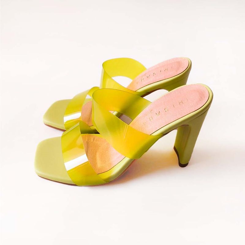 IRISABA - SANDALIAS IRISABA PARA MUJER FRANCIS VERDE LIMON