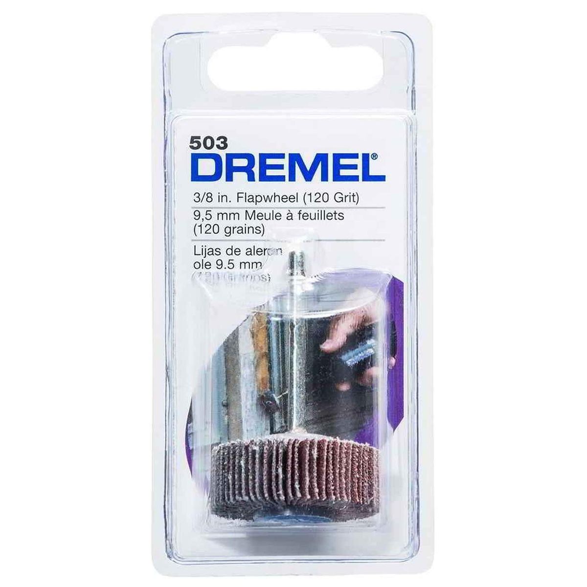 DREMEL - Disco de Aletas 3/8" Grano 120 Dremel 503