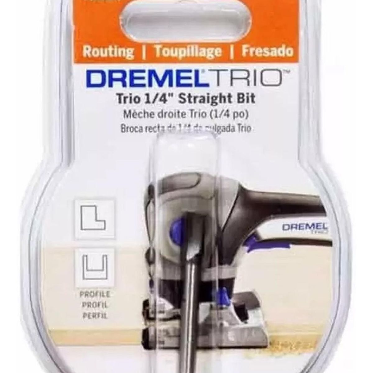 DREMEL - Fresa 14 Cortes Rectos Dremel TR654