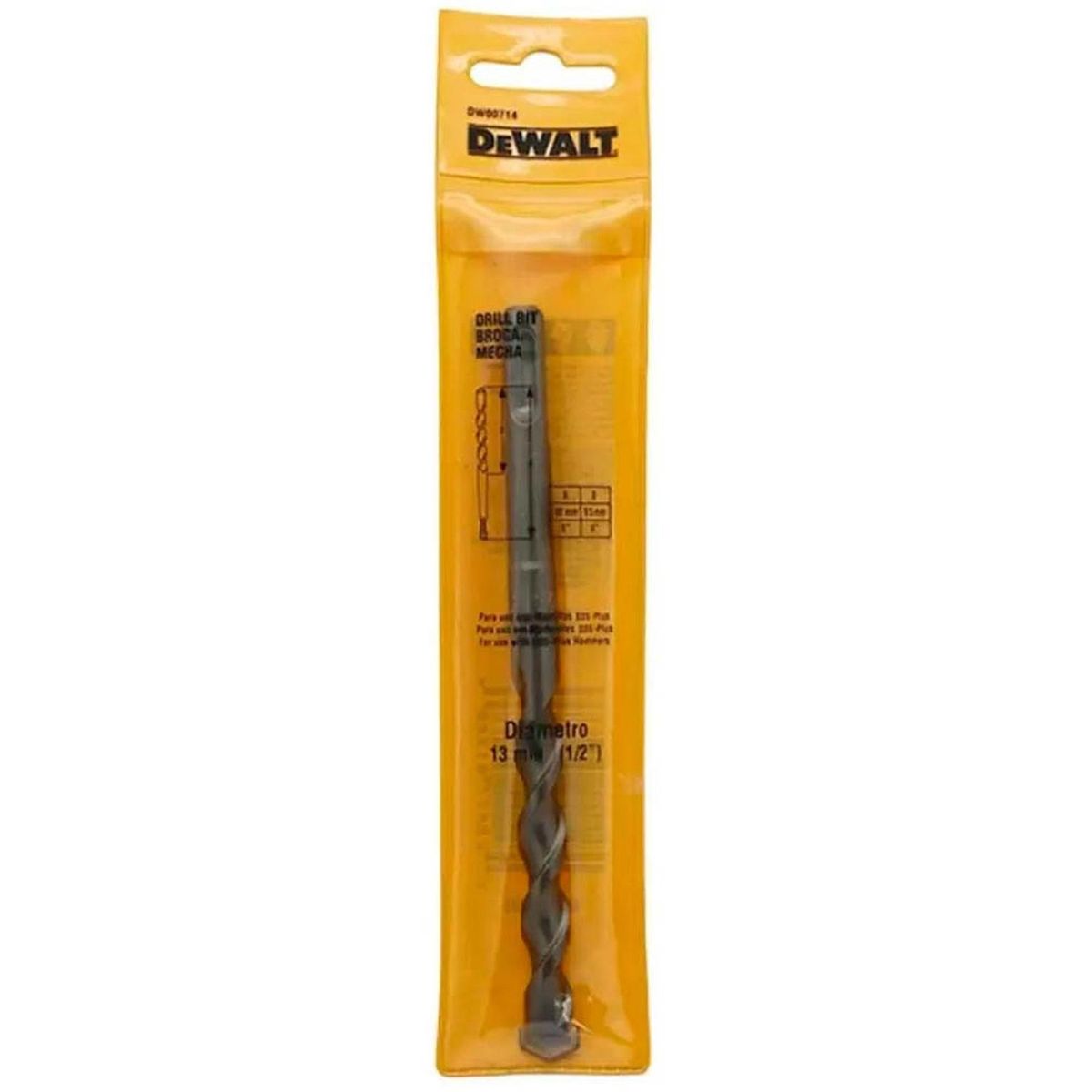 DEWALT - Broca SDS Plus 13 x 100 x 160mm Dewalt DW00714