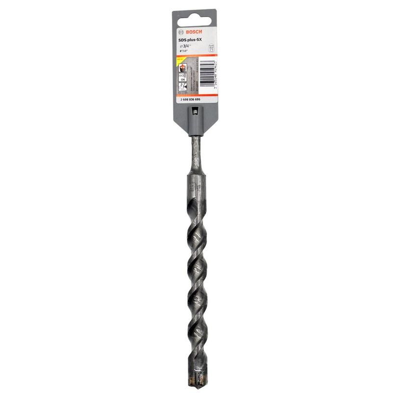 BOSCH - Broca SDS Plus 5X 34x8x10 Bosch 2608836695-000