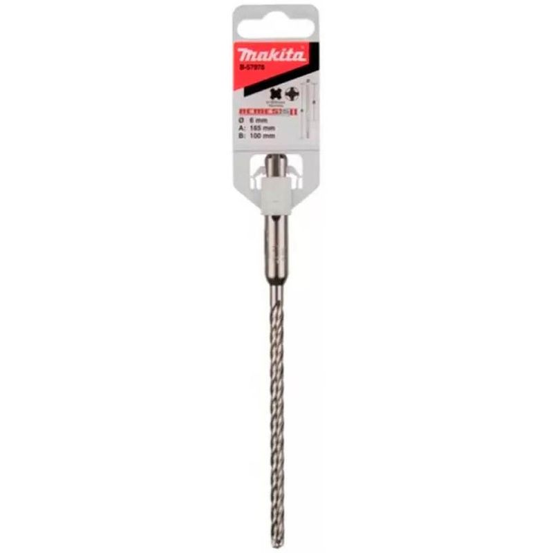 MAKITA - Broca SDS Plus Nemesis II 6 x 100 x 165 mm Makita B-57978