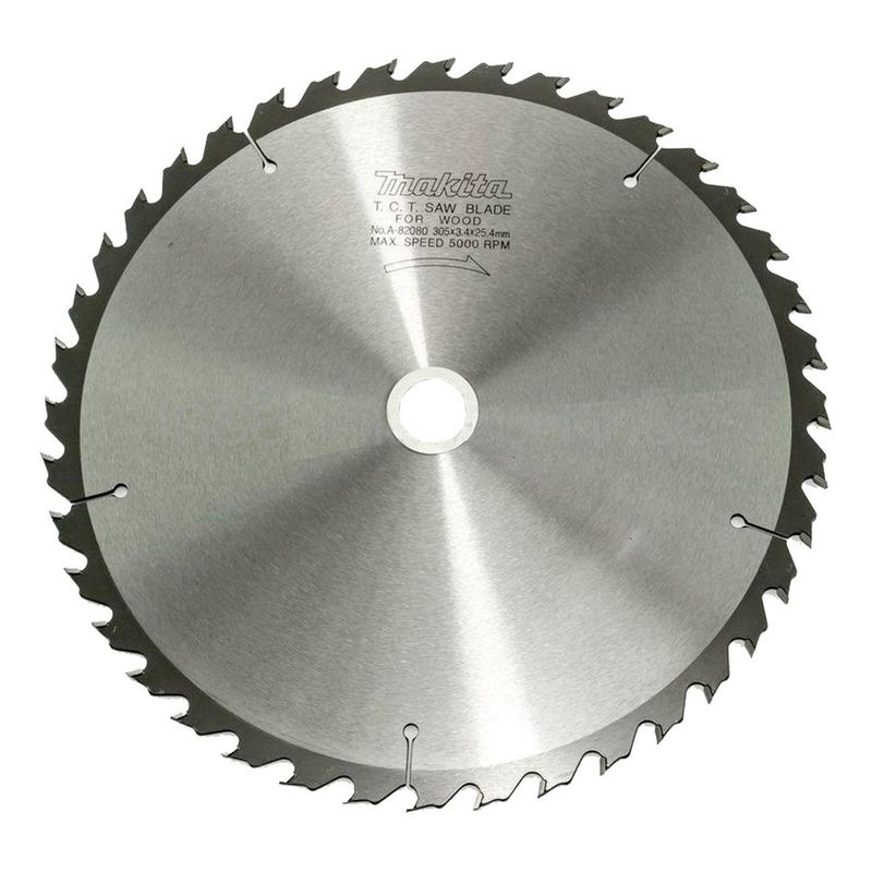 MAKITA - Disco Sierra para Madera 12" x 25.4 x 3.40 mm 40D Makita A-82080
