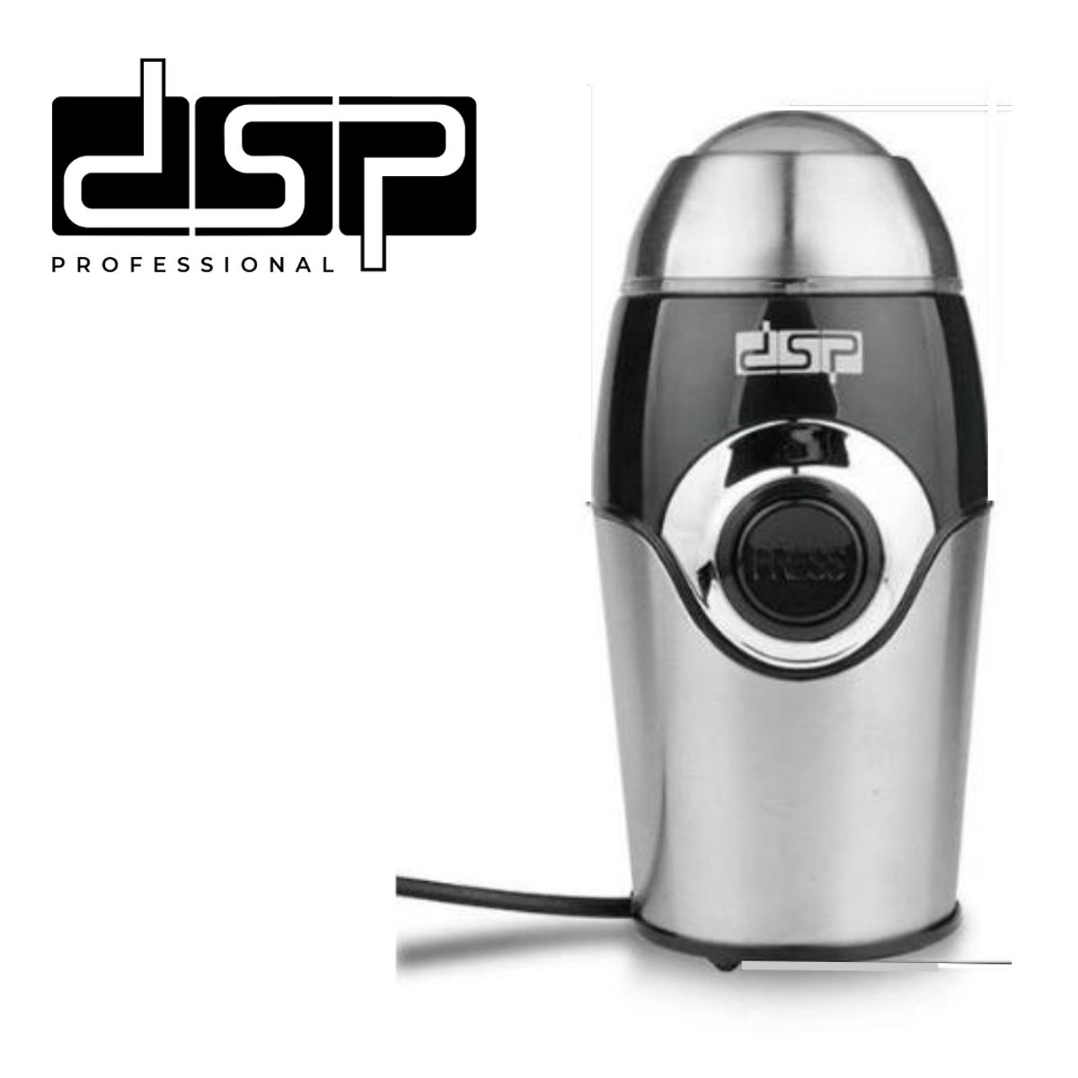 GENERICO - Moledor de Cafe DSP 50 gramos - 200 watts NEGRO