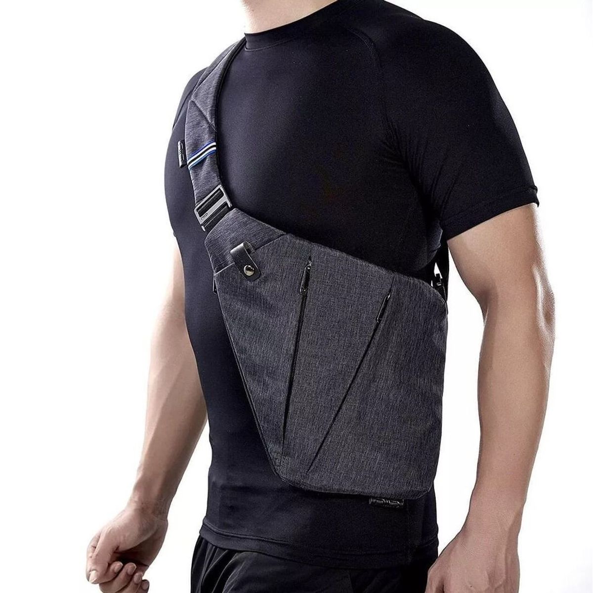 OEM - Mochila cruzada oculta para viajes ligera BP02