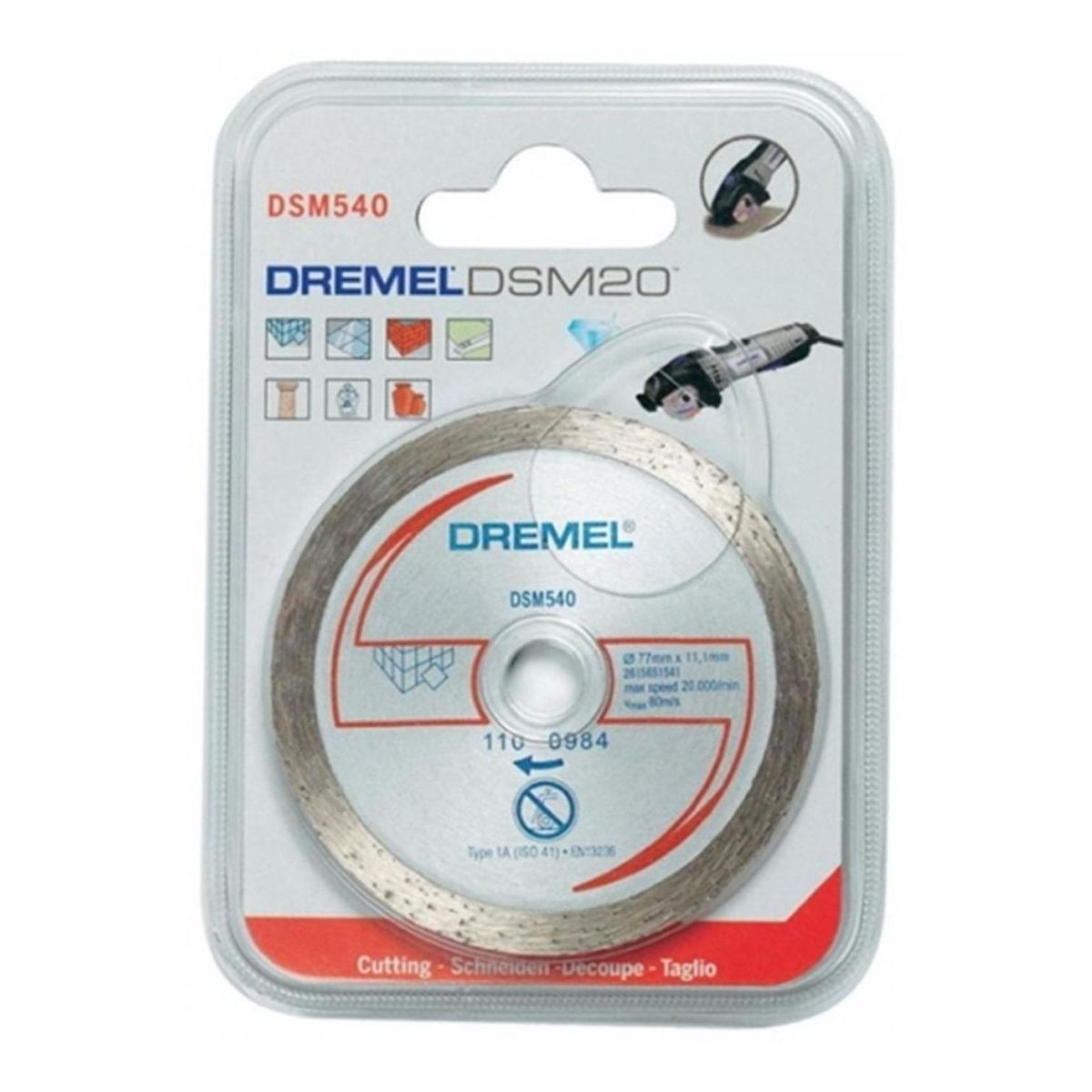 DREMEL - Disco de Corte Diamantado Dremel DSM 540