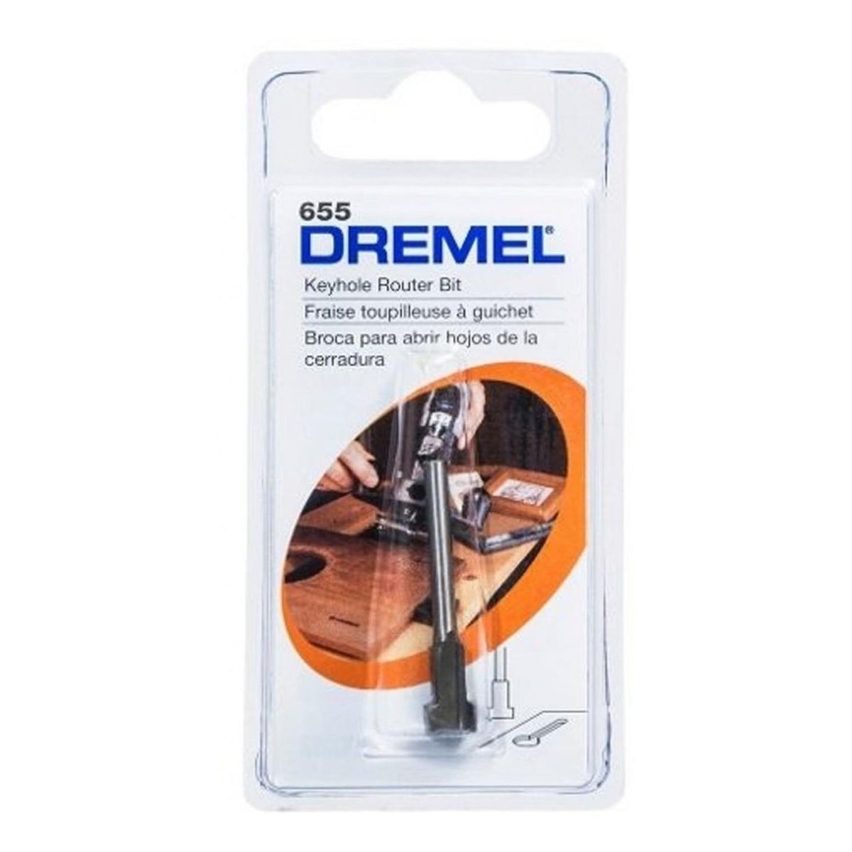 DREMEL - Fresa de Ranura para Llave 5/16" Dremel 655