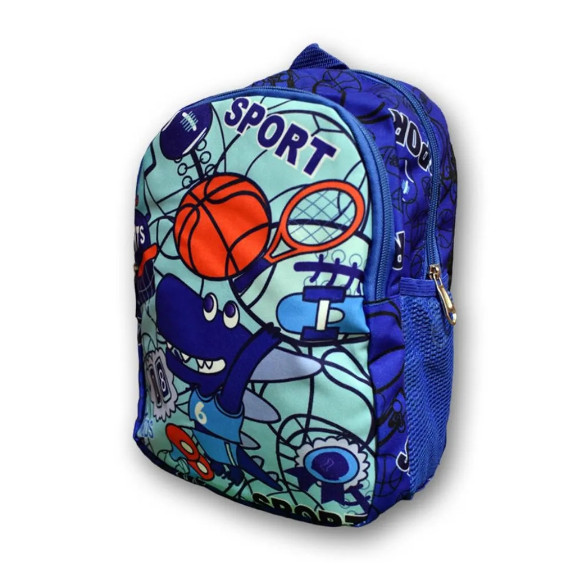 GENERICO - MOCHILA DE NIÑO DINO BASKET