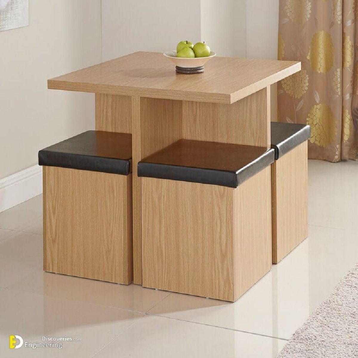 DMUEBLES - Mesa De Centro Alta Dress 5 Piezas