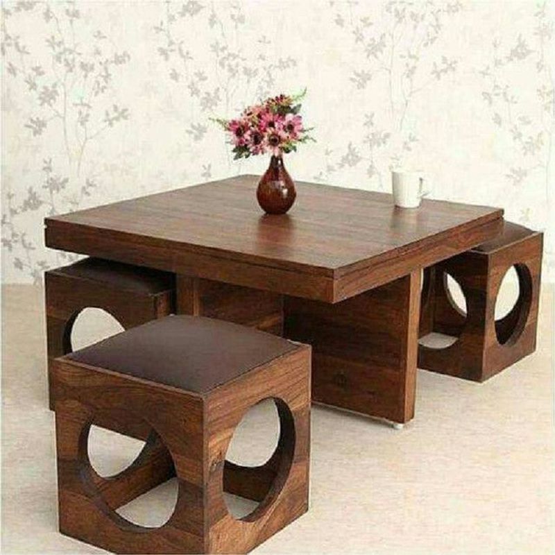 DMUEBLES - Mesa De Centro Galactica 5 Piezas