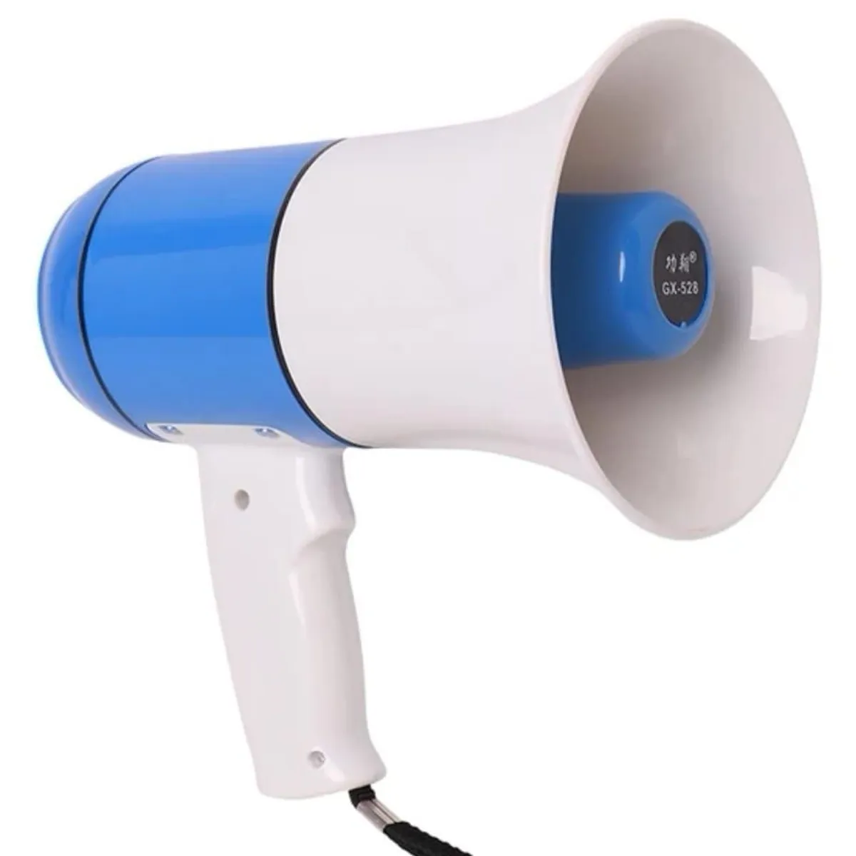 GENERICO - MEGAFONO 40W SIRENA GRABADOR DE VOZ USB BLUETOOTH