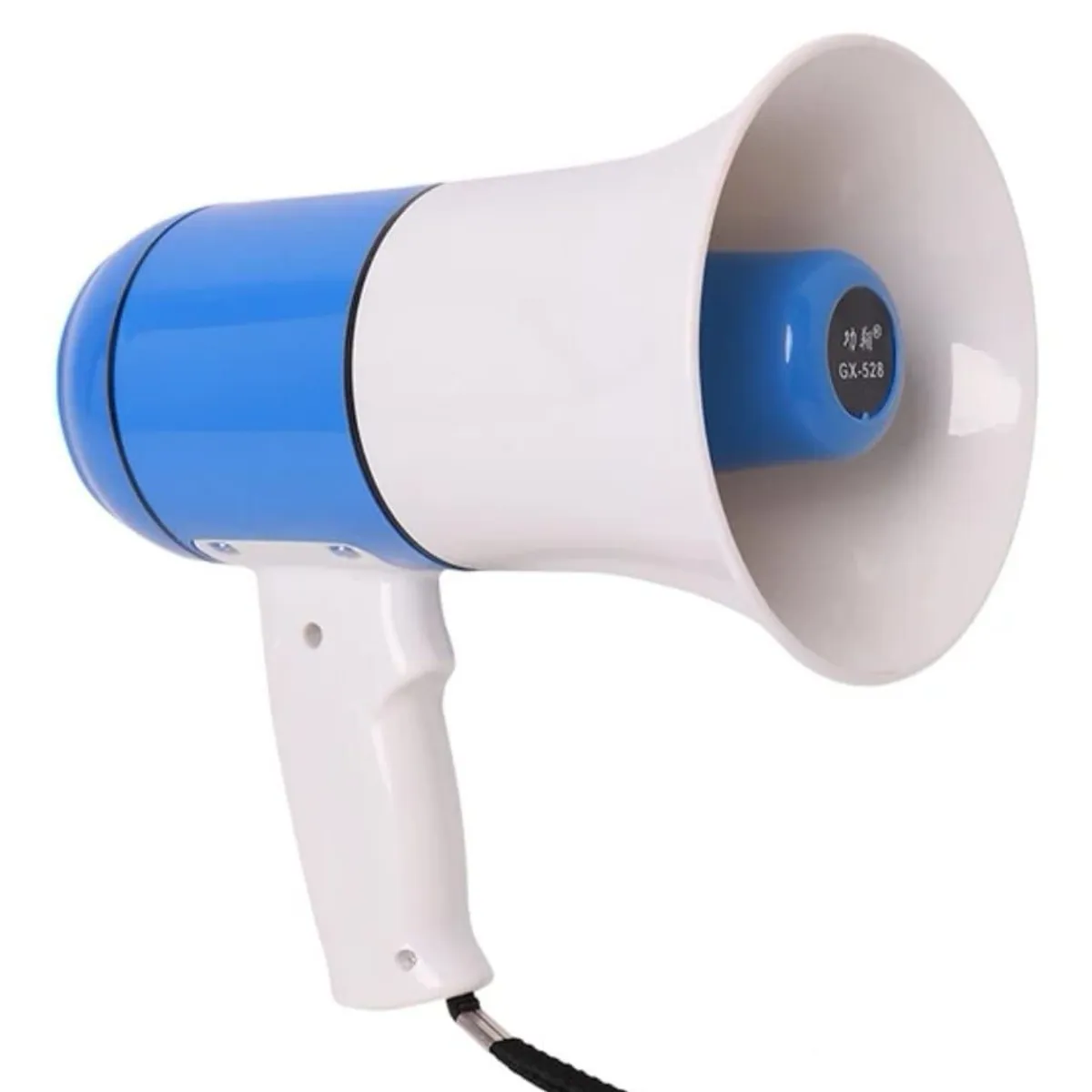 GENERICO - MEGAFONO 40W SIRENA GRABADOR DE VOZ USB BLUETOOTH