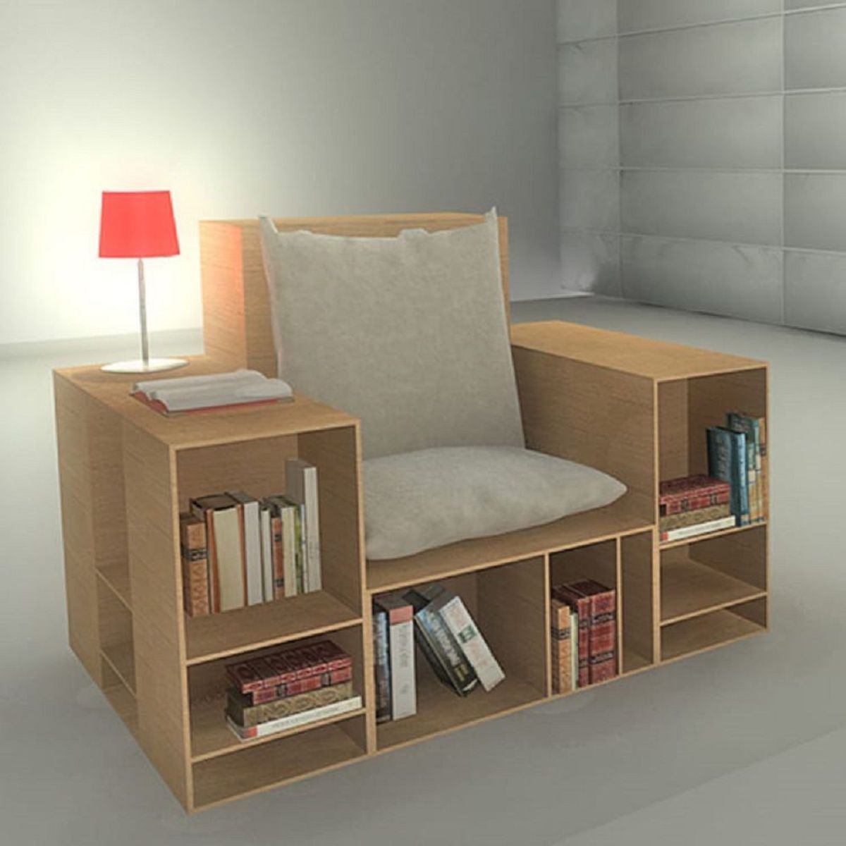 DMUEBLES - Sofa Biblioteca Tammy Natural