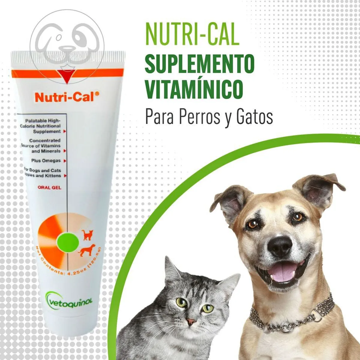 GENERICO - Nutrical Gel Suplemento Vitaminas para perros y gatos