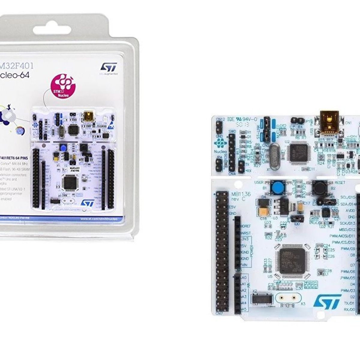 GENERICO - Tarjeta De Desarrollo Stm32f411re Nucleo 64 Cortex-m4 Stm32