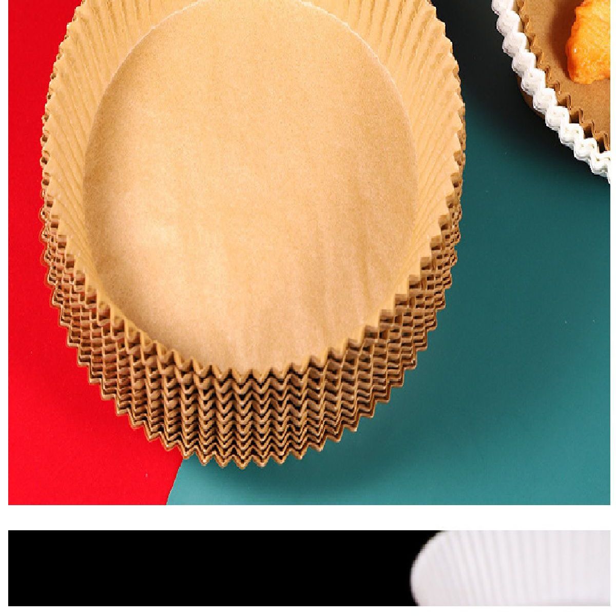 GENERICO - Bandeja de Papel Antiadherente Para Freidora de Aire Pack x 50