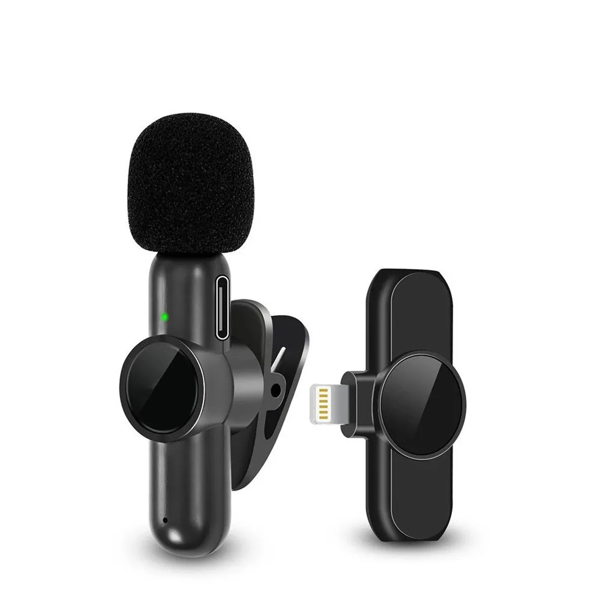 CAFINI - MICROFONO INALAMBRICO SOLAPERO PECHERO PARA CELULAR IPHONE