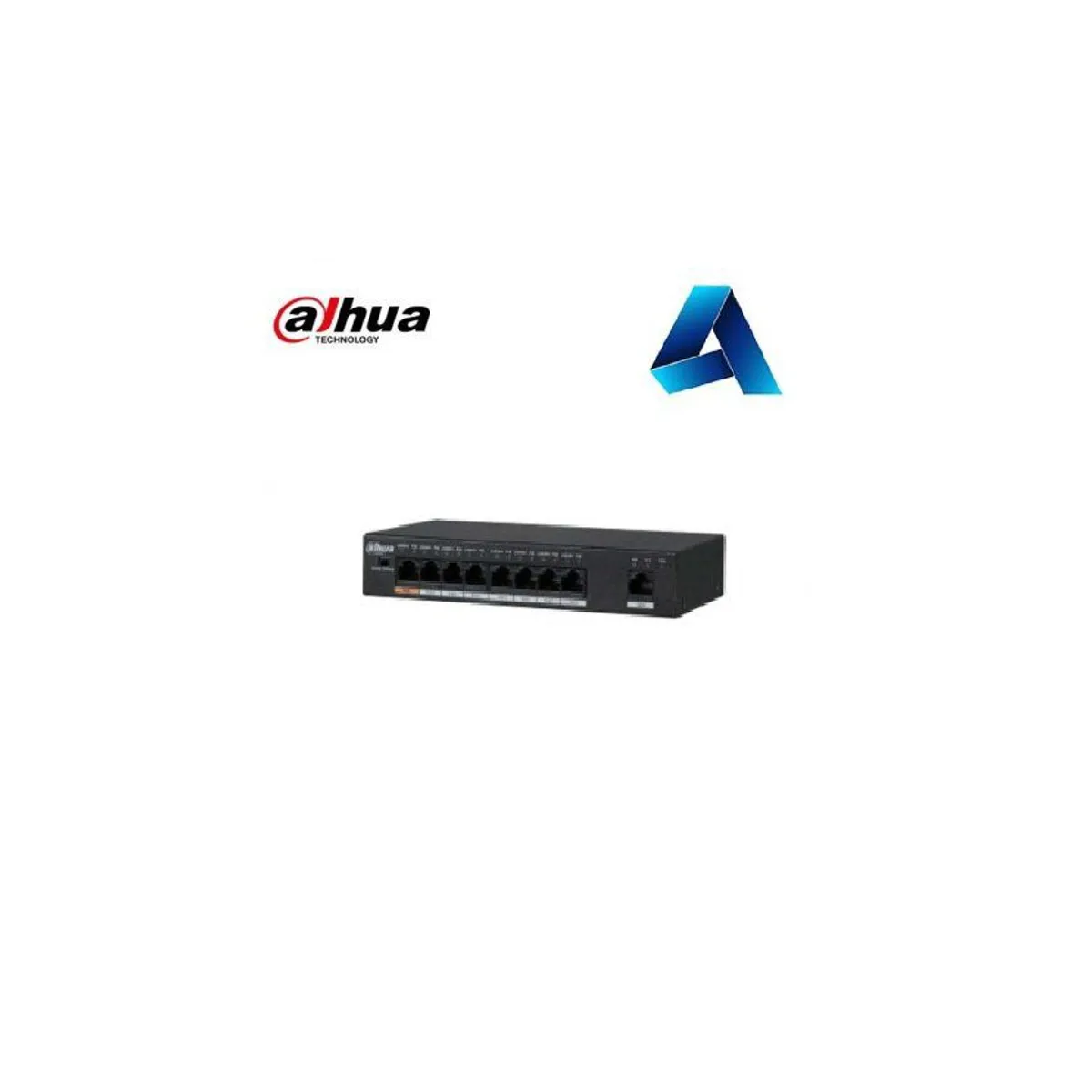 DAHUA - Dahua pfs3009-8et-96 - switch poe 8 puertos 10/100 96w