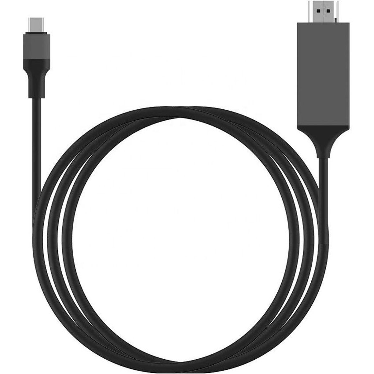 GENERICO - Cable thunderbolt 3 usb c a hdmi 4k para tvs y proyectores
