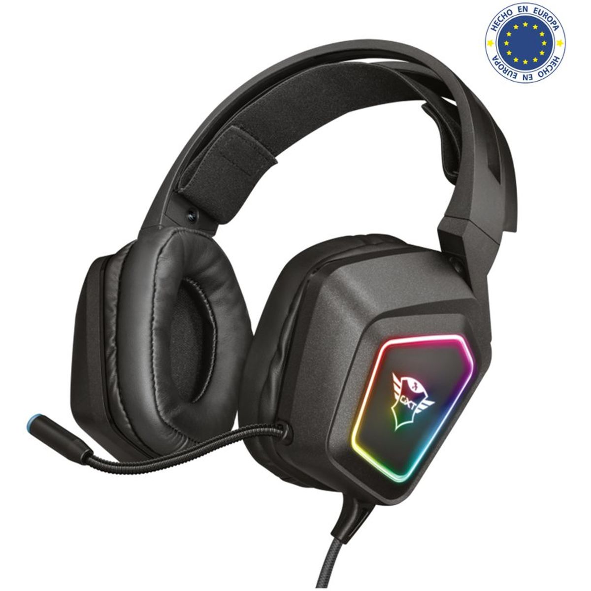 TRUST - Audífonos Gamer Blizz RGB 7.1 GXT 450 marca TRUST