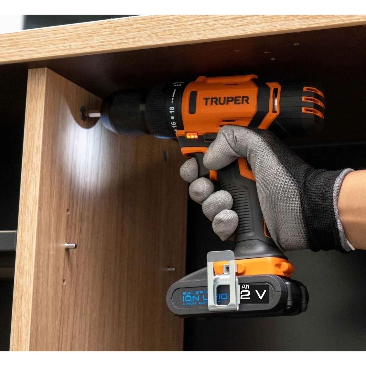 TRUPER - Atornillador inalambrico truper+ Juego de brocas y puntas 100 PIEZAS