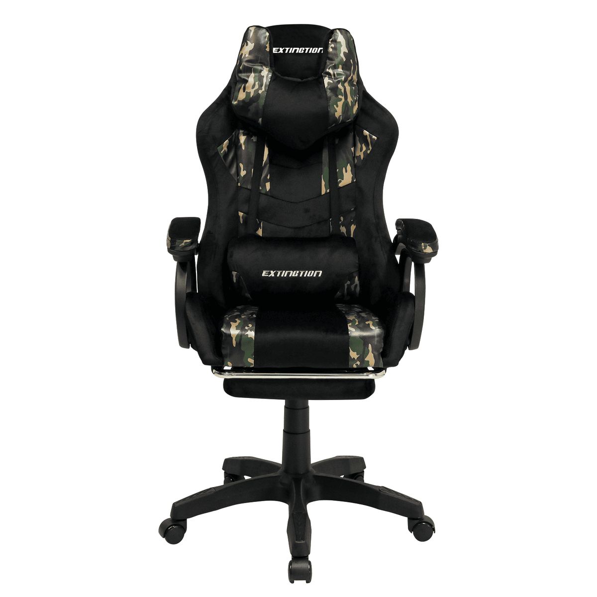 EXTINGTION - Silla Gamer Extingtion Sapp Gamuza-Cuerina color Camuflaje