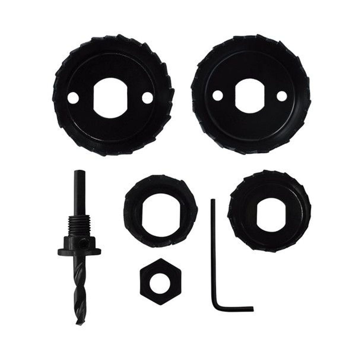 ASAKI - JUEGO DE SIERRA COPAS P. MADERA 6 PCS ASAKI