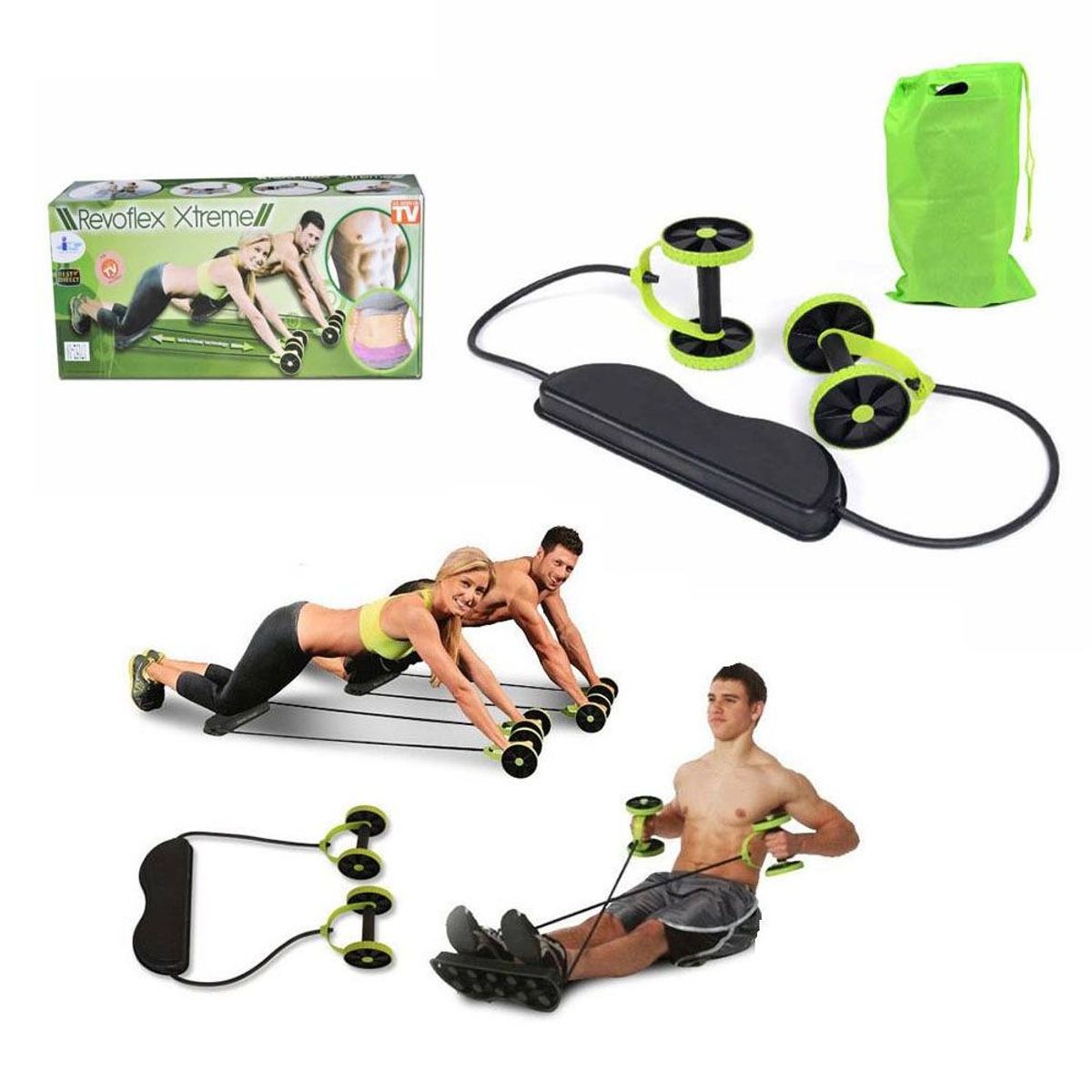 GENERICO - Rueda Abdominal de Rebote 6 Niveles de Training