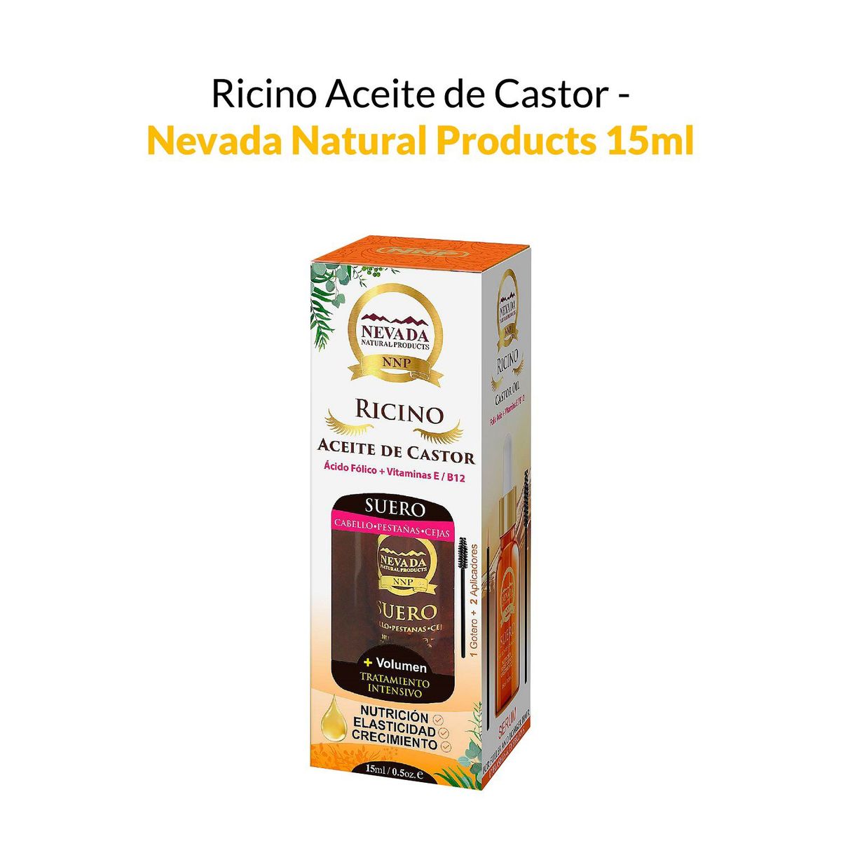 GENERICO - Ricino Aceite de Castor - Nevada Natural Products 15ml