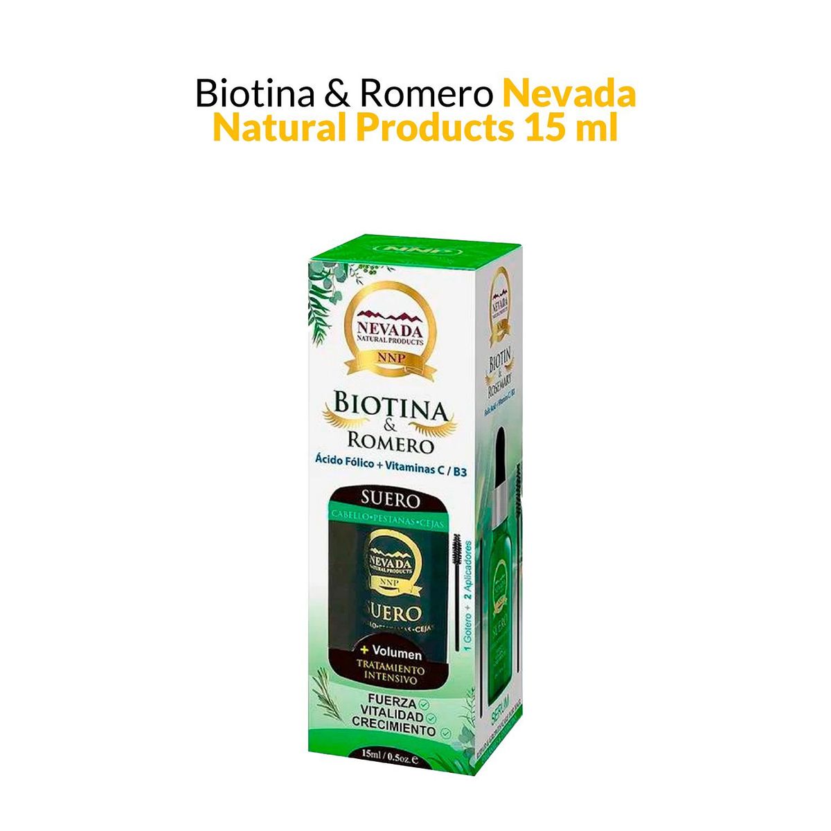 GENERICO - Biotina & Romero Nevada Natural Products 15 ml.