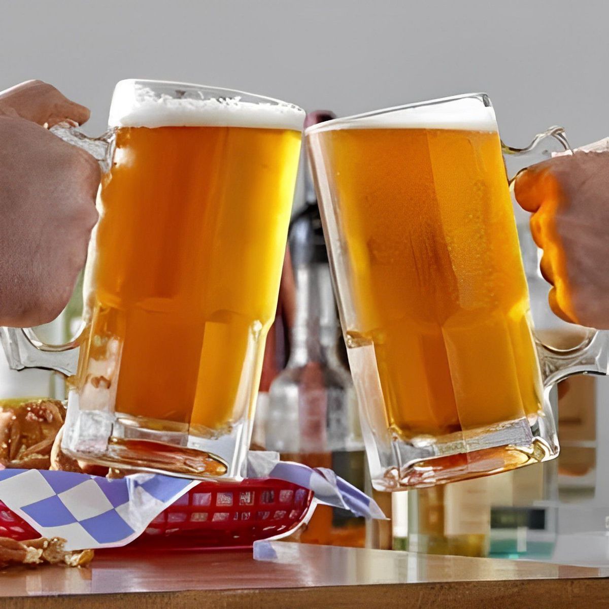 INSPIRA MARKET - Pack x 2 Vasos Chops Cerveceros 610 ml