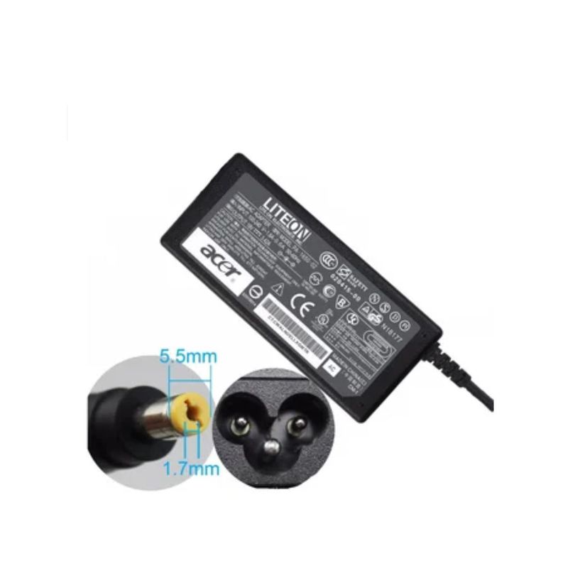 GENERICO - Cargador Genérico Laptop Acer 19V 342A 65w 55x17mm