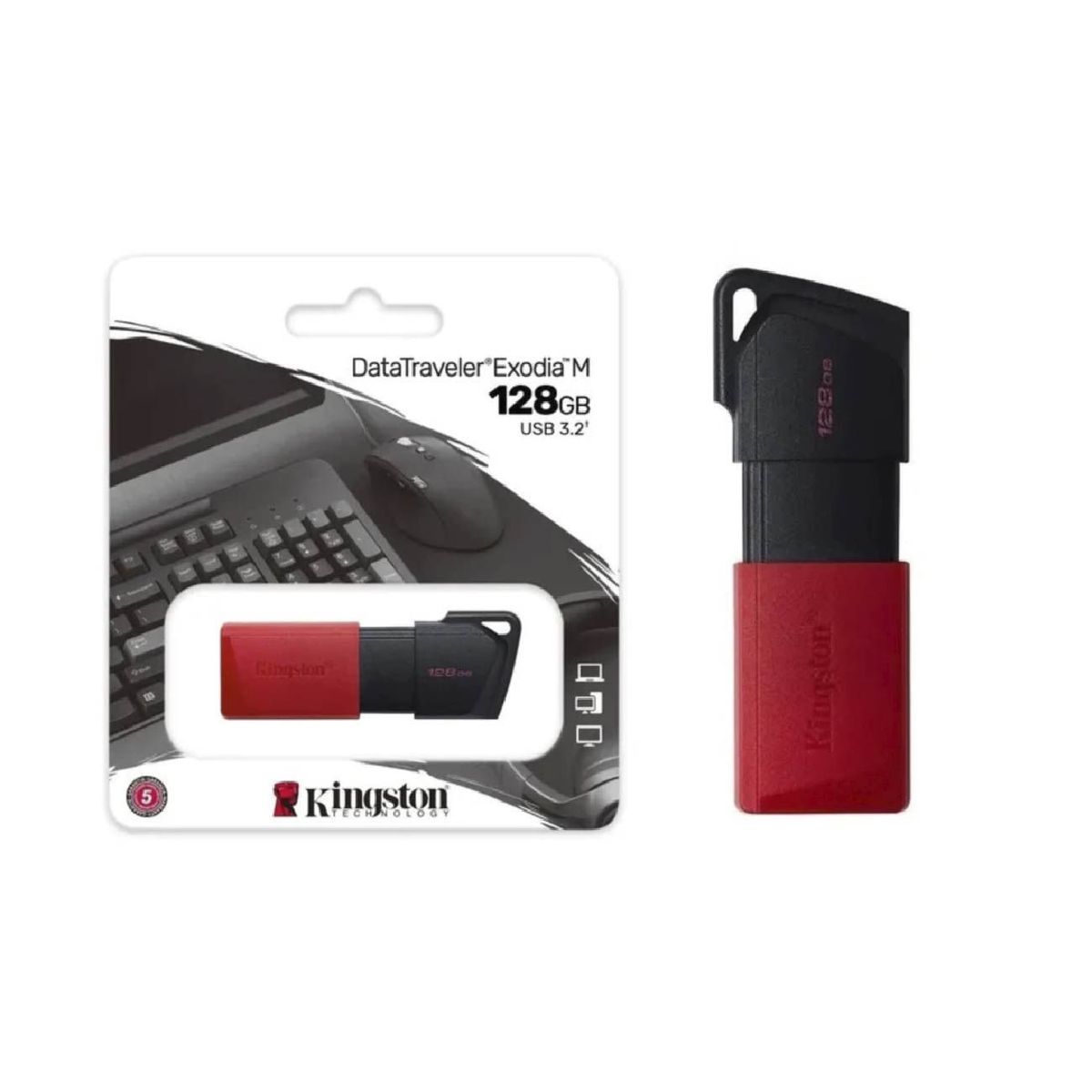 KINGSTON - Memoria Flash USB Kingston DataTraveler Exodia 128GB