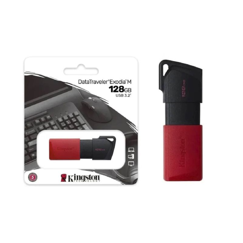 KINGSTON - Memoria Flash USB Kingston DataTraveler Exodia 128GB
