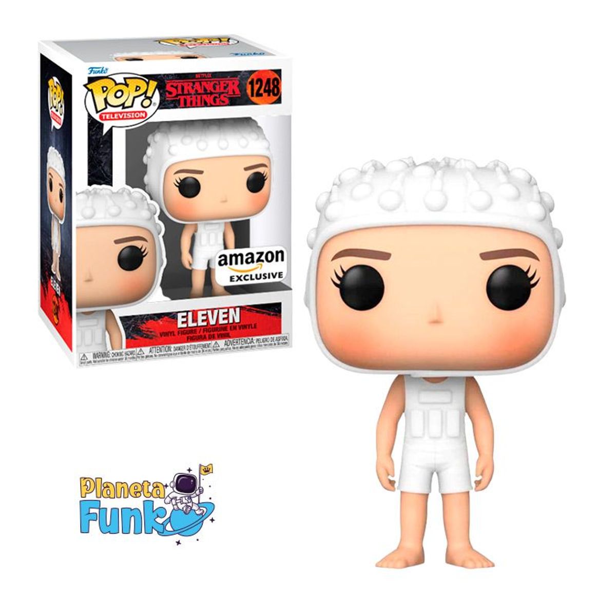 FUNKO - ELEVEN CON ELECTRODOS Stranger Things EXCLUSIVO