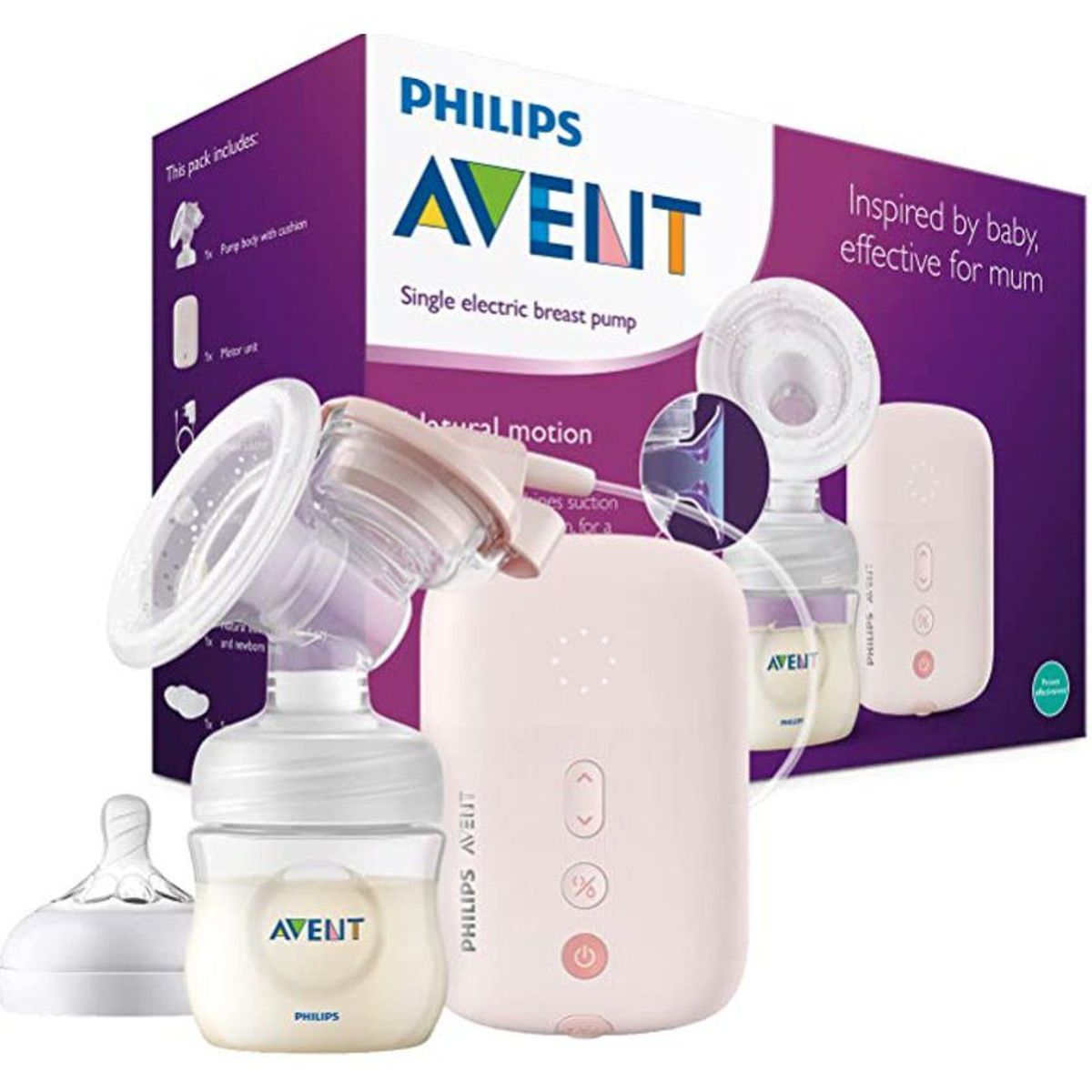 AVENT - Extractor de Leche Avent Natural Eléctrico SCF391 PLUS