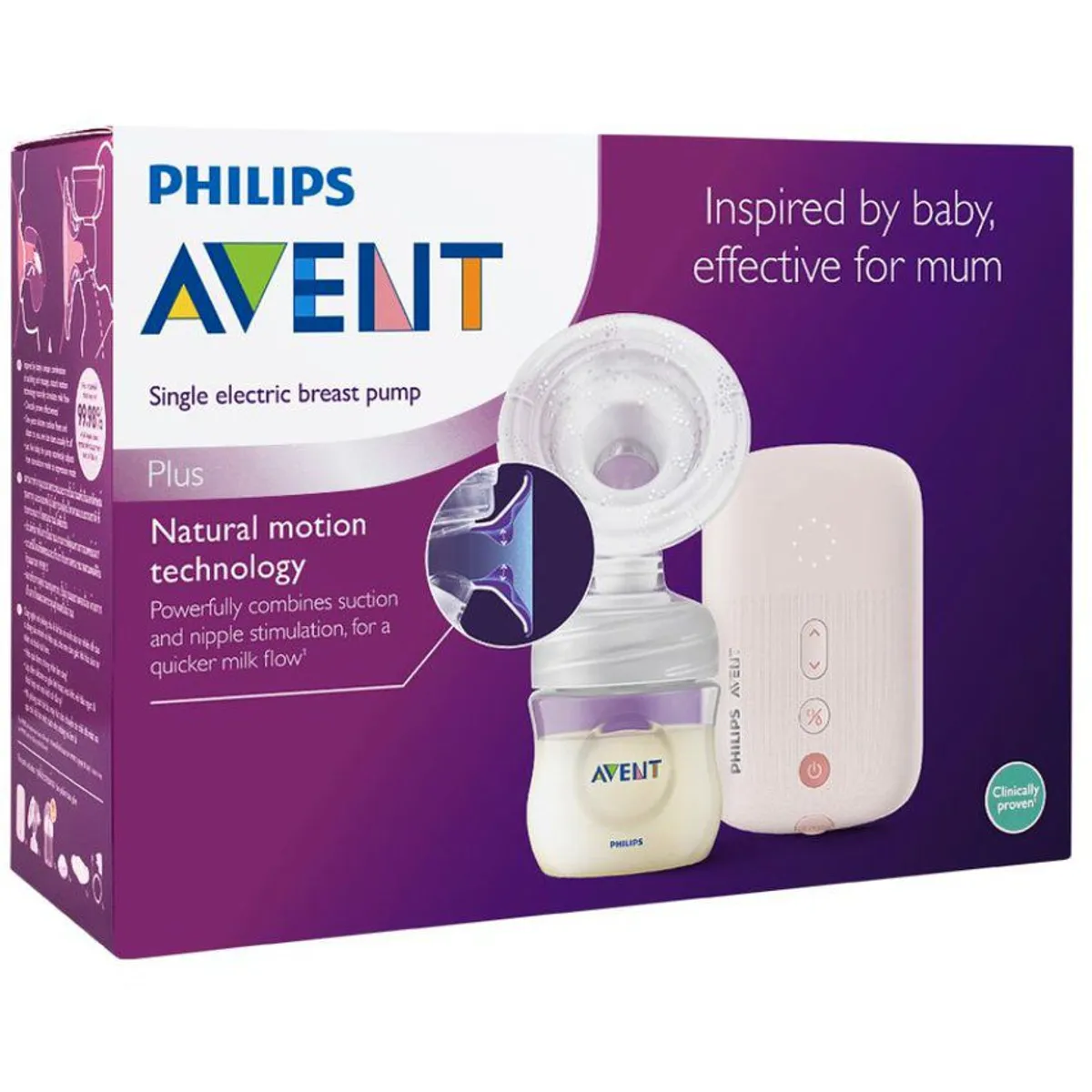 AVENT - Extractor de Leche Avent Natural Eléctrico SCF391 PLUS