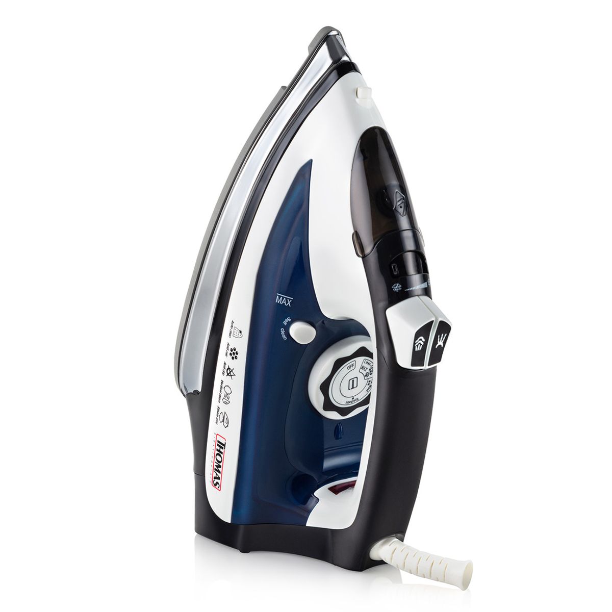 THOMAS - Plancha Th-7170 Base De Cerámica Vapor Vertical 2200w Thomas THOMAS