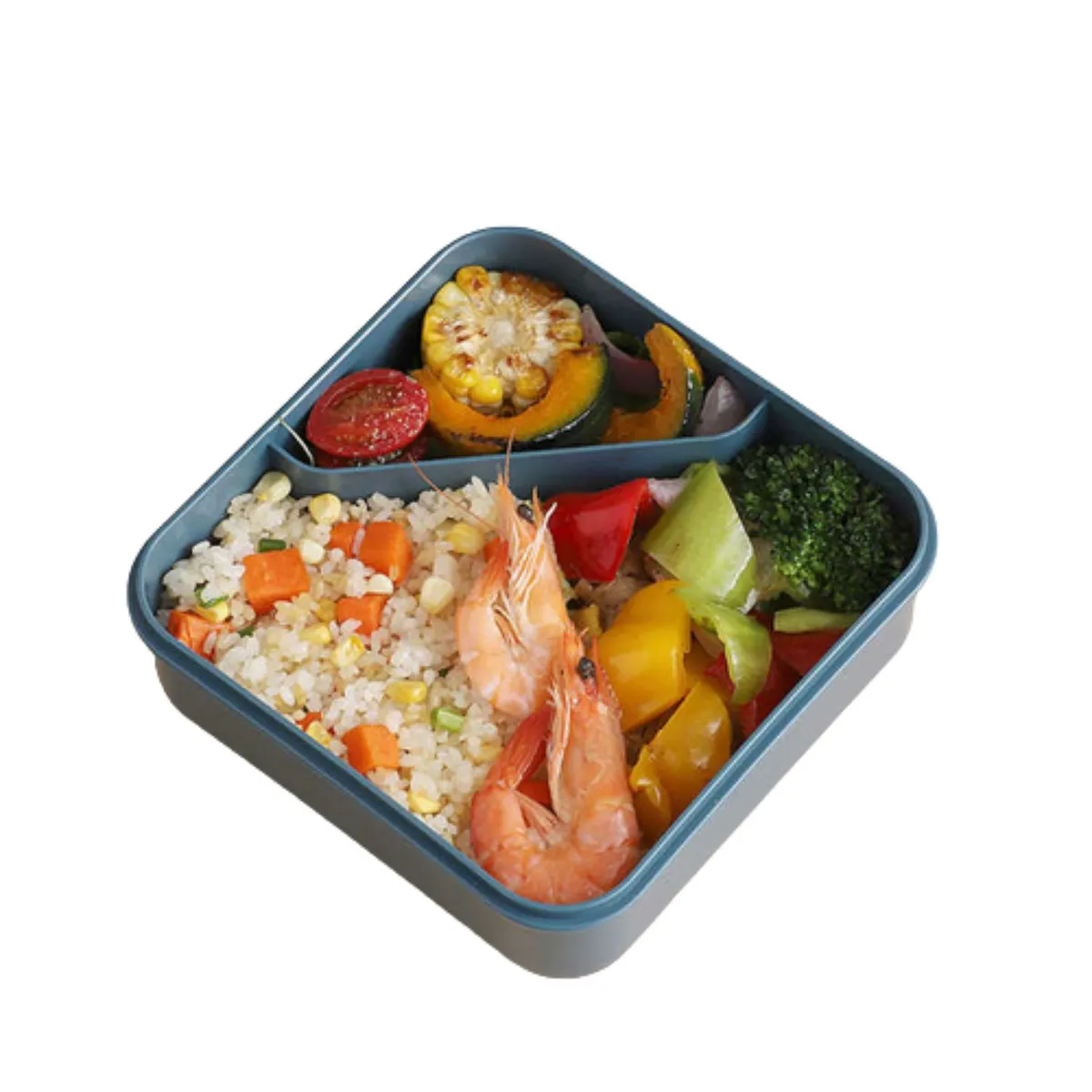 GENERICO - Taper  Kawaii para Almuerzo Azul