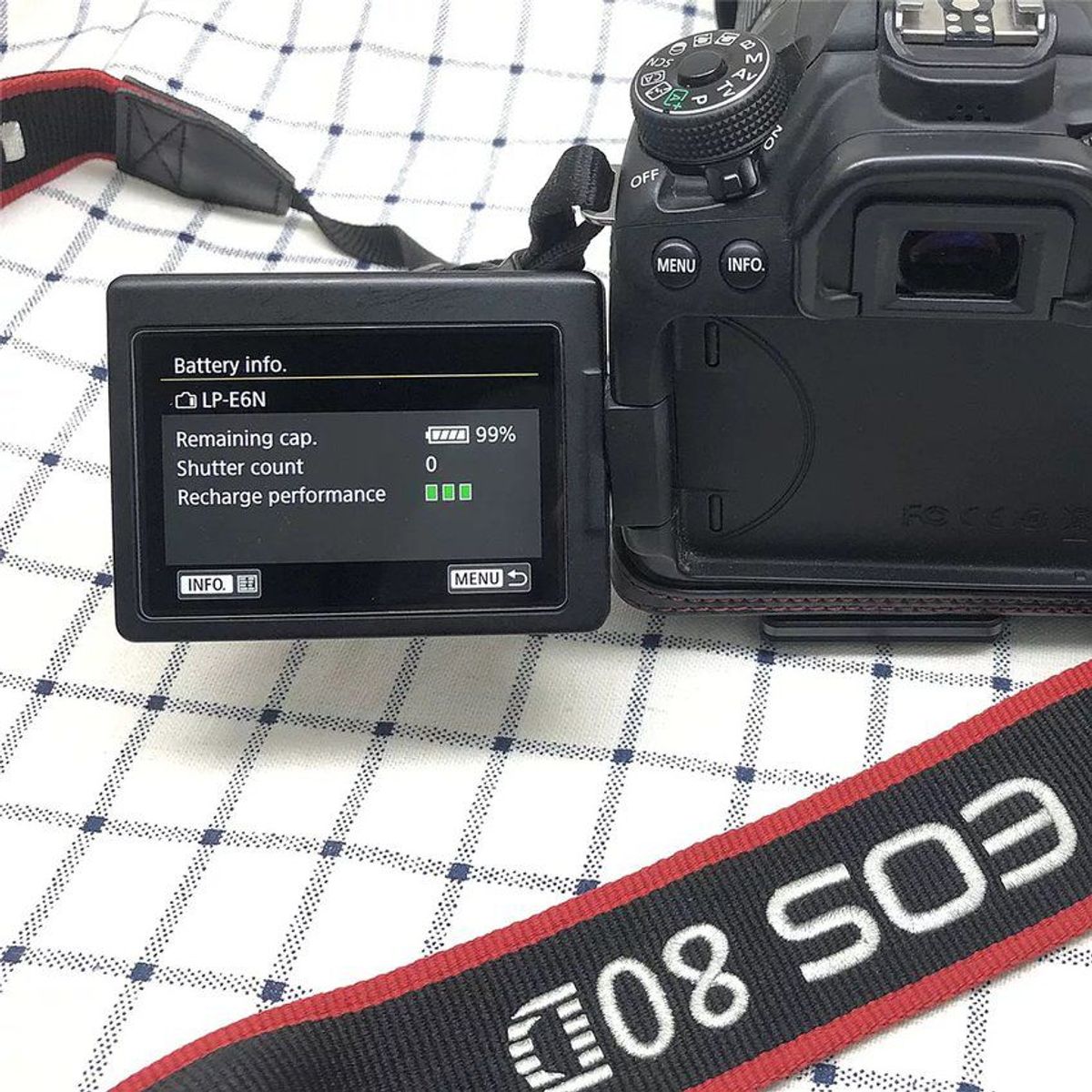 CANON - Batería de cámara original lp-e6n lpe6n para canon eos r 5d mark iv