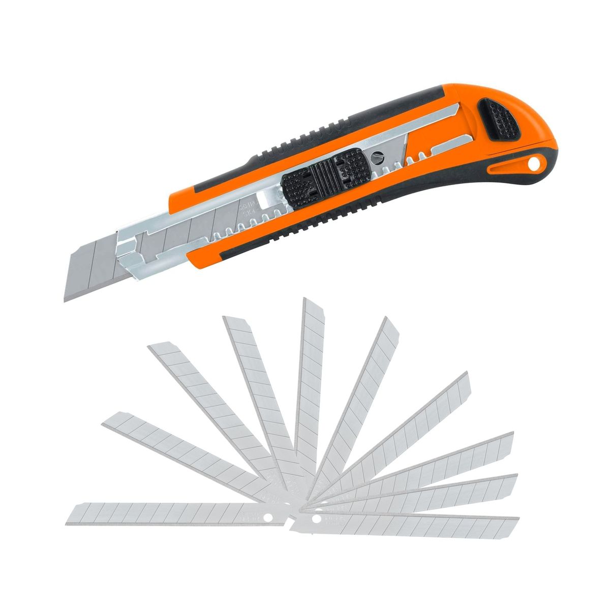 TRUPER - Cutter profesional Navaja Retráctil 6Pulg.  Repuesto - Truper