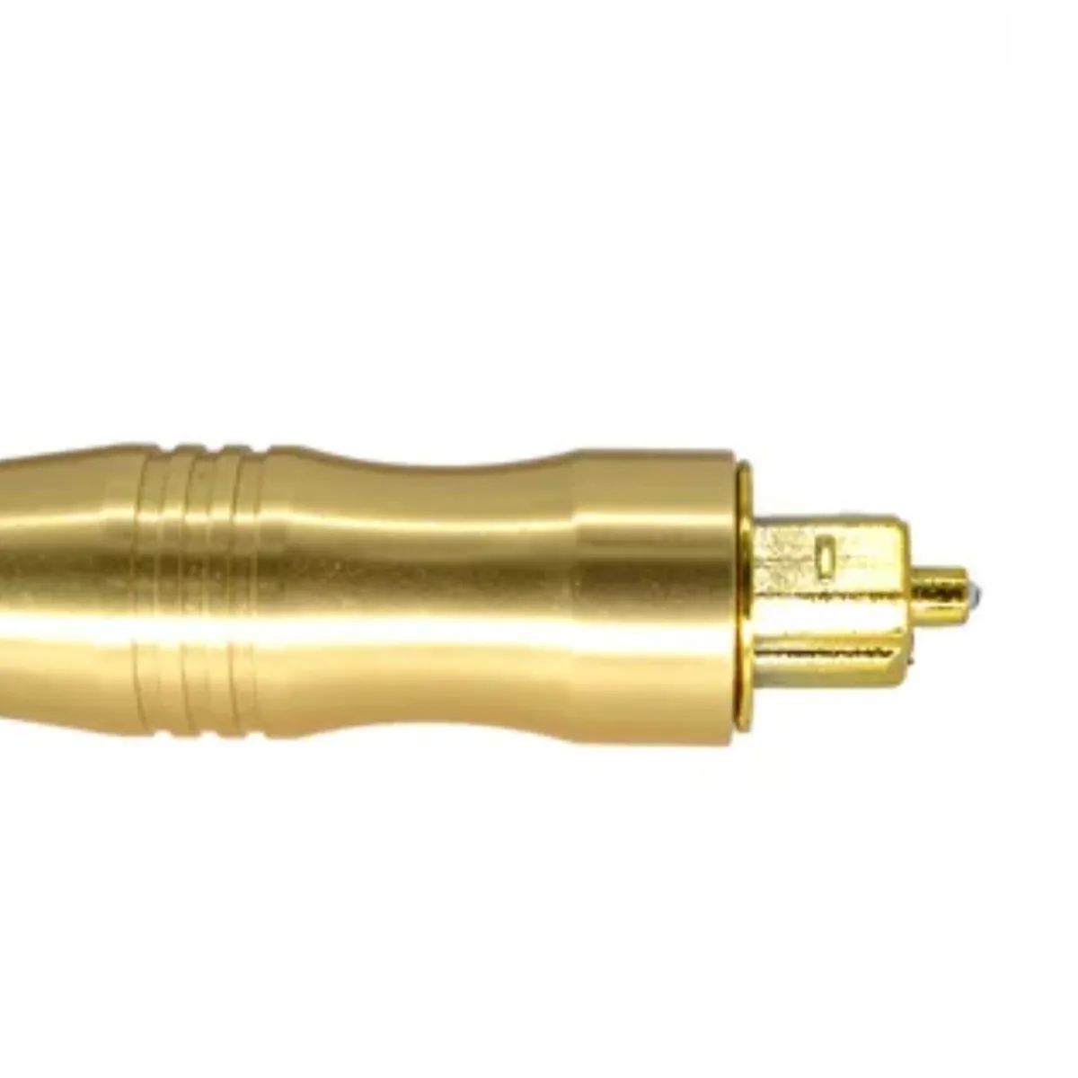 GENERICO - Cable De Audio Digital De Fibra Óptica 1,5 Mts Od 6.0 Optico dorado