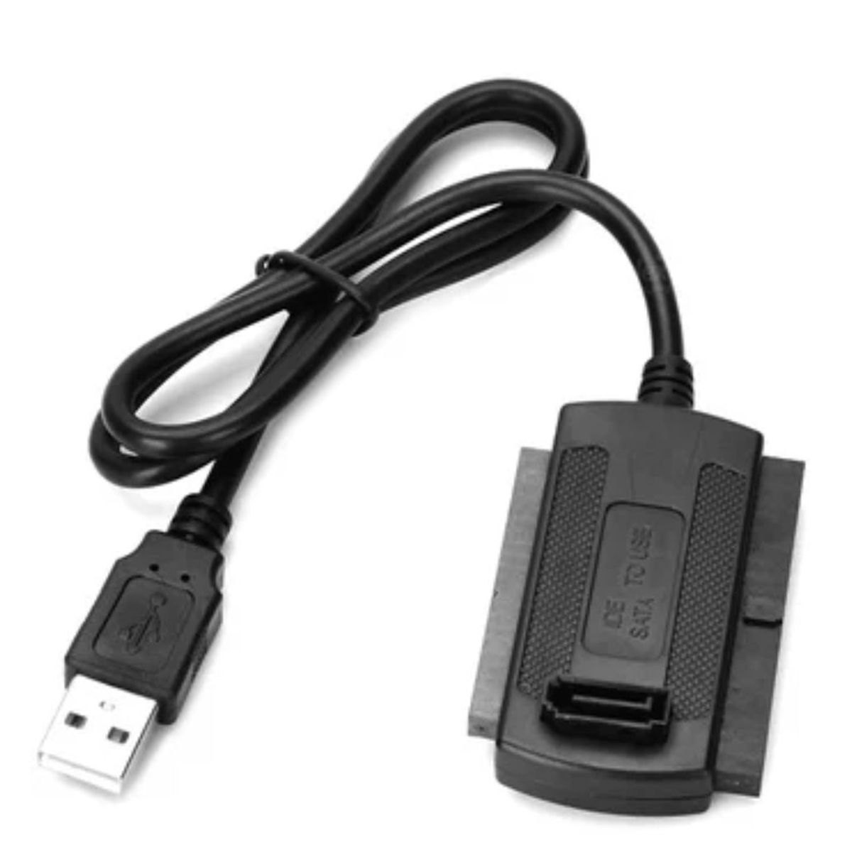 GENERICO - Adaptador De Disco Duro Ide Sata 2.5 -3.5 A Usb Con Fuente